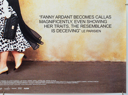 Callas Forever (Bottom Right) Cinema Quad Movie Poster 