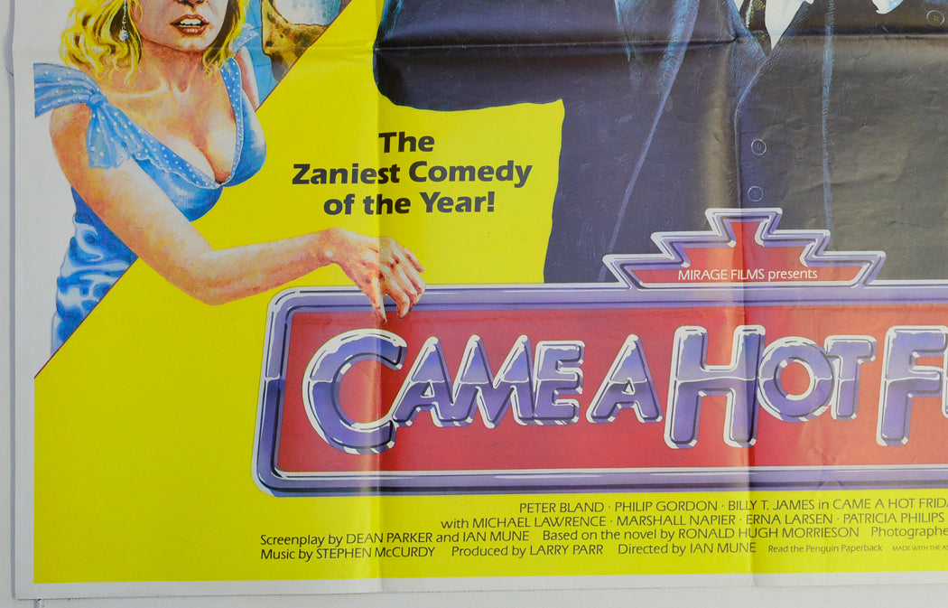 CAME A HOT FRIDAY (Bottom Left) Cinema Quad Movie Poster 