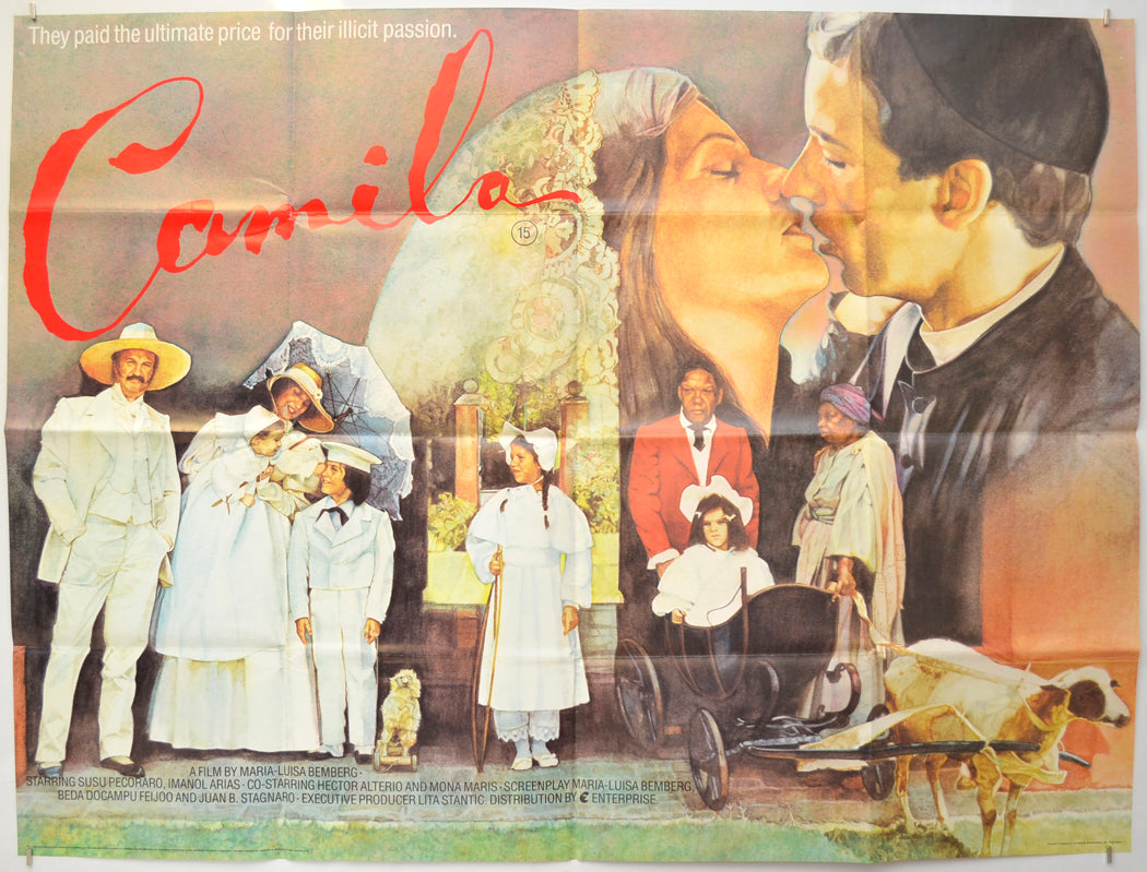 Camila Original Quad Poster - Film Poster - Movie Poster  