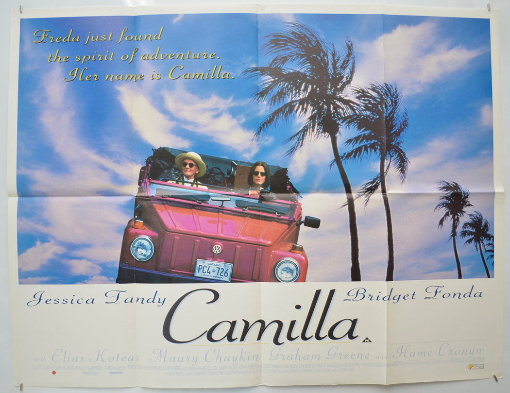 Camilla Original Quad Poster - Film Poster - Movie Poster