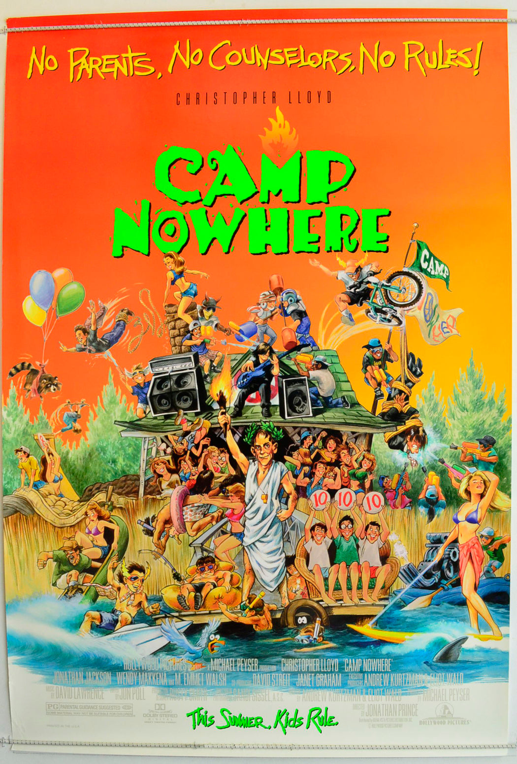 Camp Nowhere  Original One Sheet Poster - Film Poster - Movie Poster