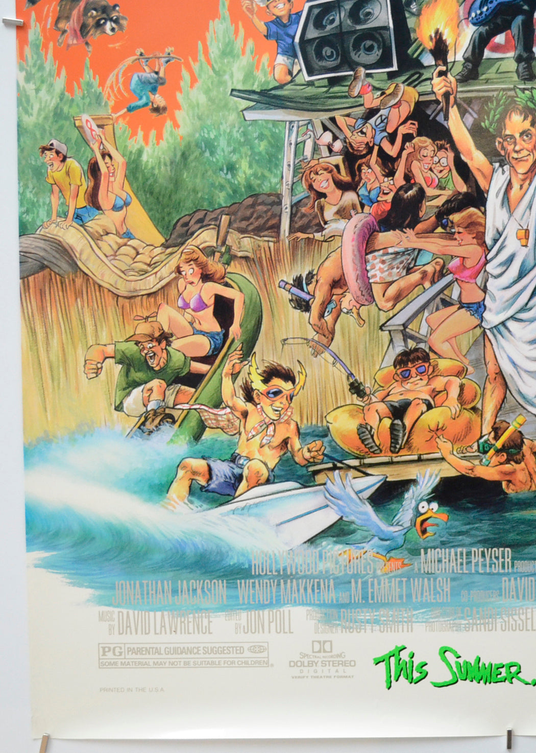 CAMP NOWHERE (Bottom Left) Cinema One Sheet Movie Poster 