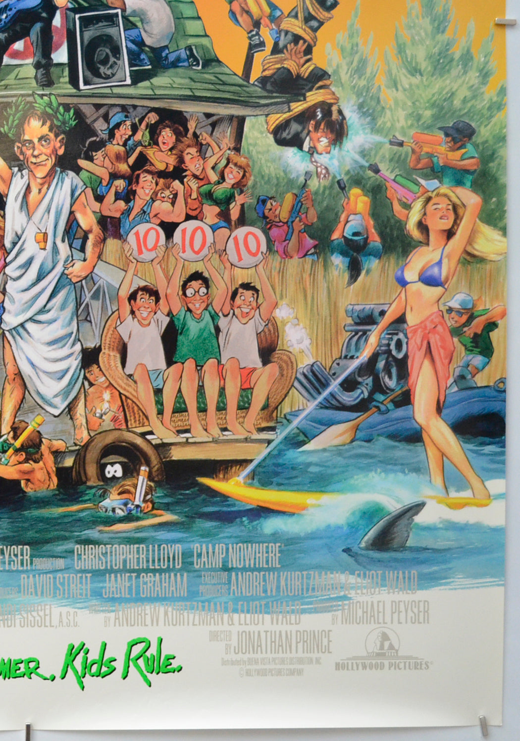 CAMP NOWHERE (Bottom Right) Cinema One Sheet Movie Poster 