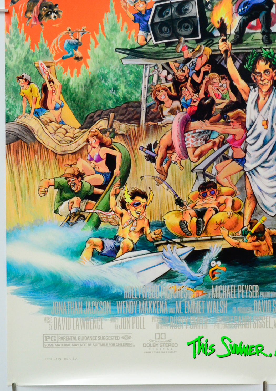 Camp Nowhere (Bottom Left) Cinema One Sheet Movie Poster 