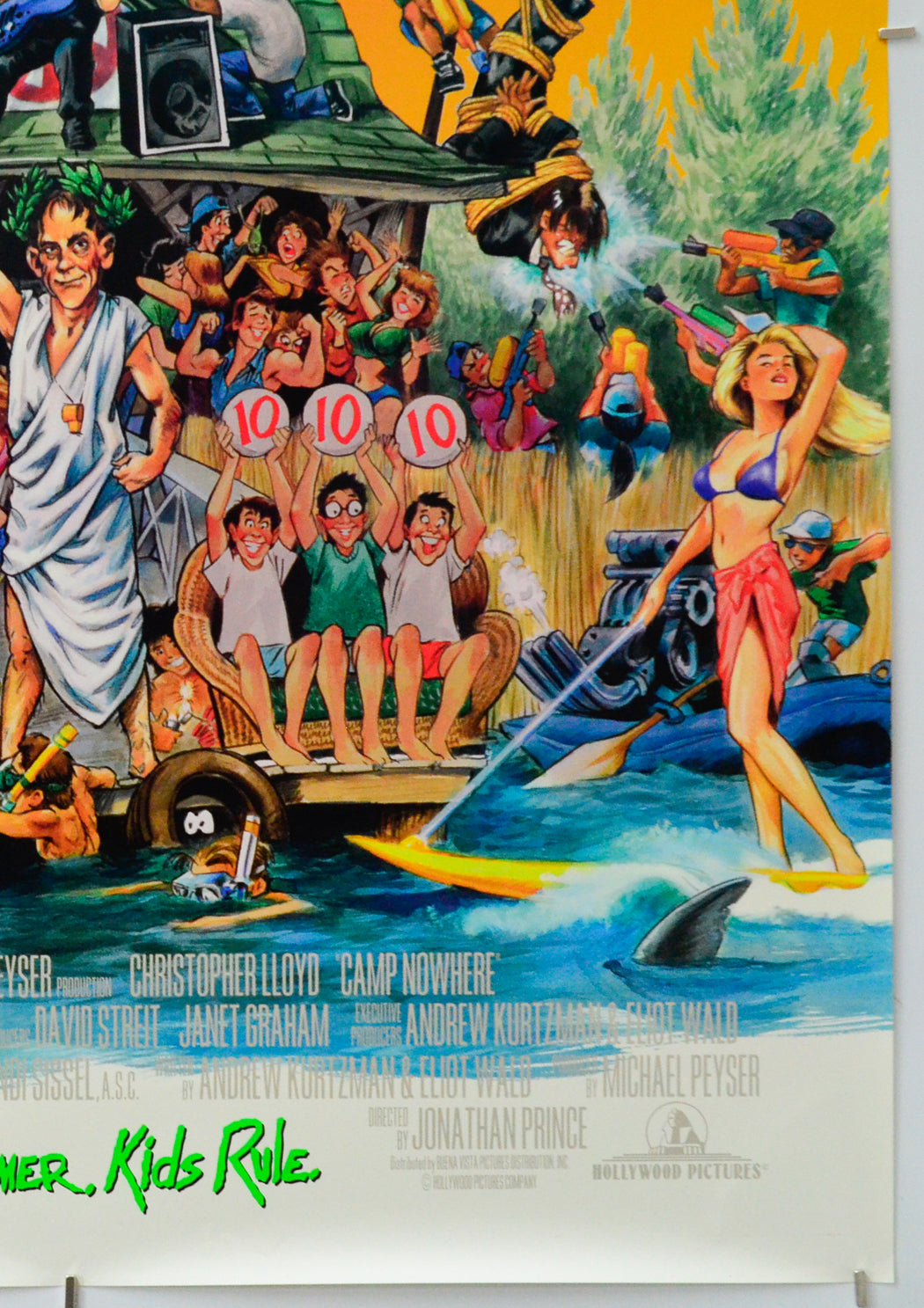 Camp Nowhere (Bottom Right) Cinema One Sheet Movie Poster 