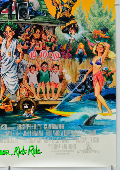 Camp Nowhere (Bottom Right) Cinema One Sheet Movie Poster 