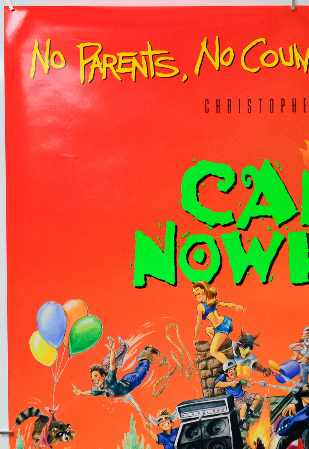 Camp Nowhere (Top Left) Cinema One Sheet Movie Poster 