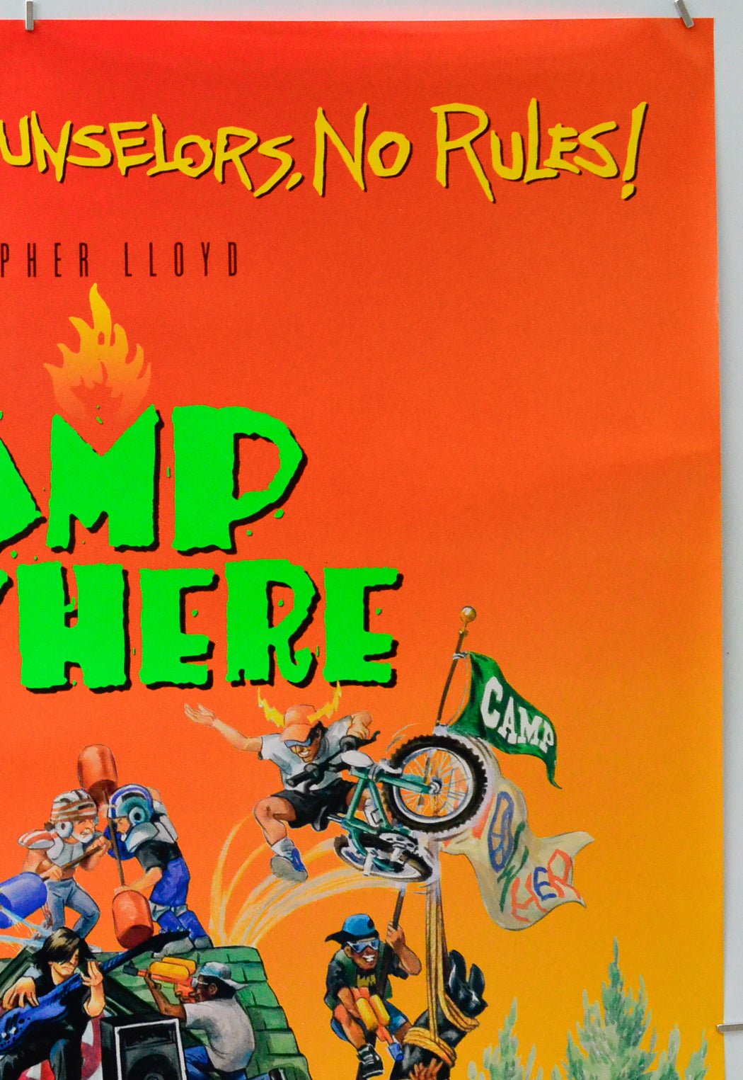Camp Nowhere (Top Right) Cinema One Sheet Movie Poster 