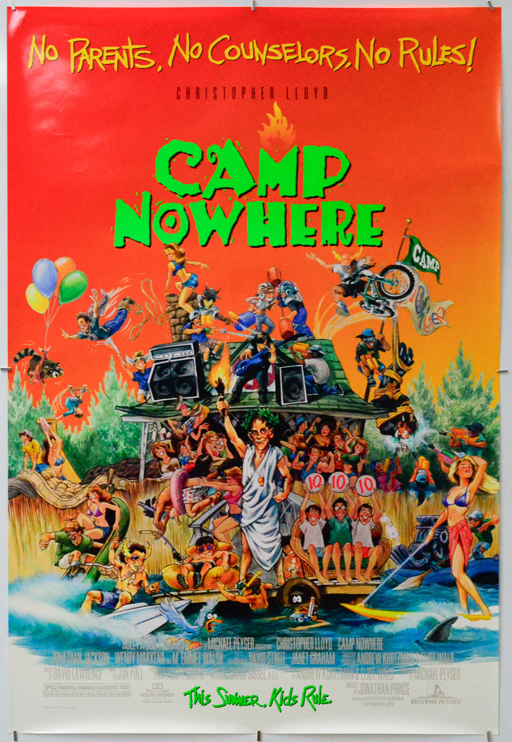 Camp Nowhere - Original One Sheet Poster - Film Poster - Movie Poster 