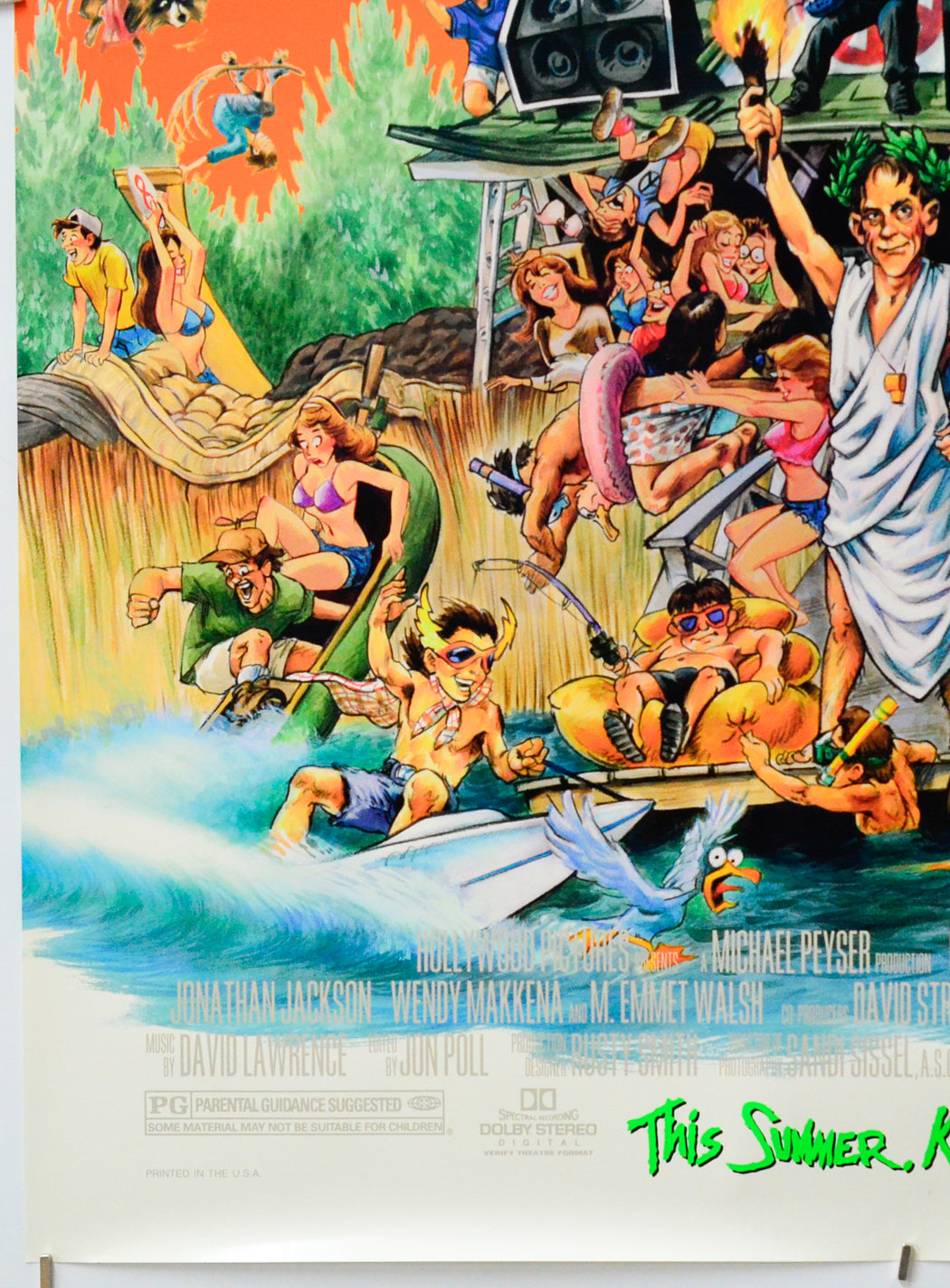 Camp Nowhere (Bottom Left) Cinema One Sheet Movie Poster 
