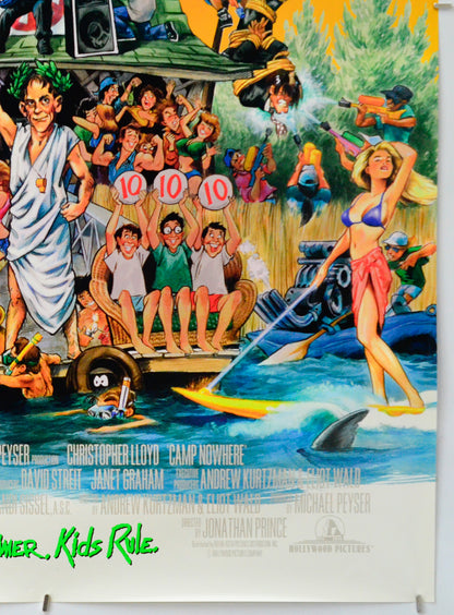 Camp Nowhere (Bottom Right) Cinema One Sheet Movie Poster 