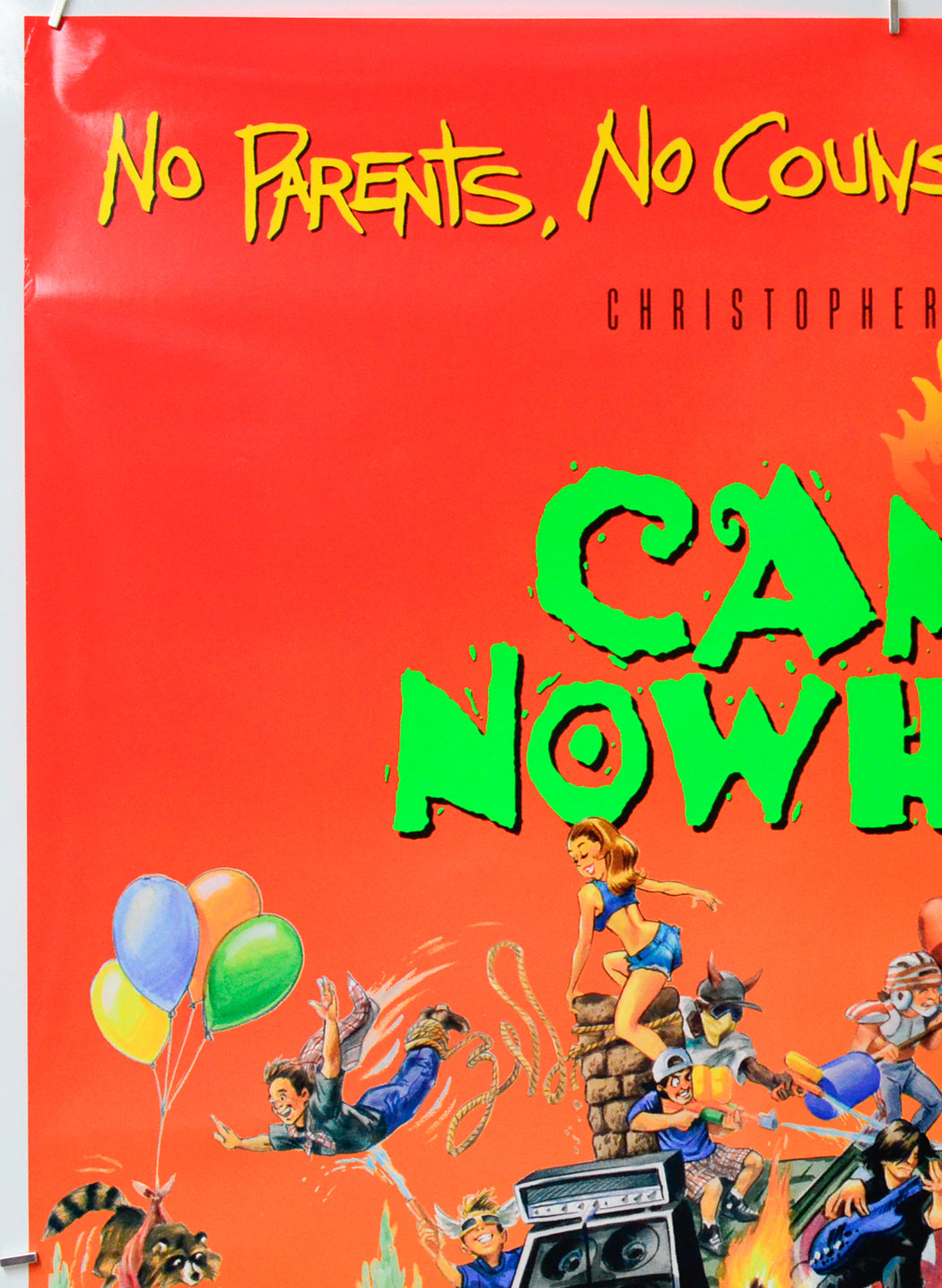 Camp Nowhere (Top Left) Cinema One Sheet Movie Poster 