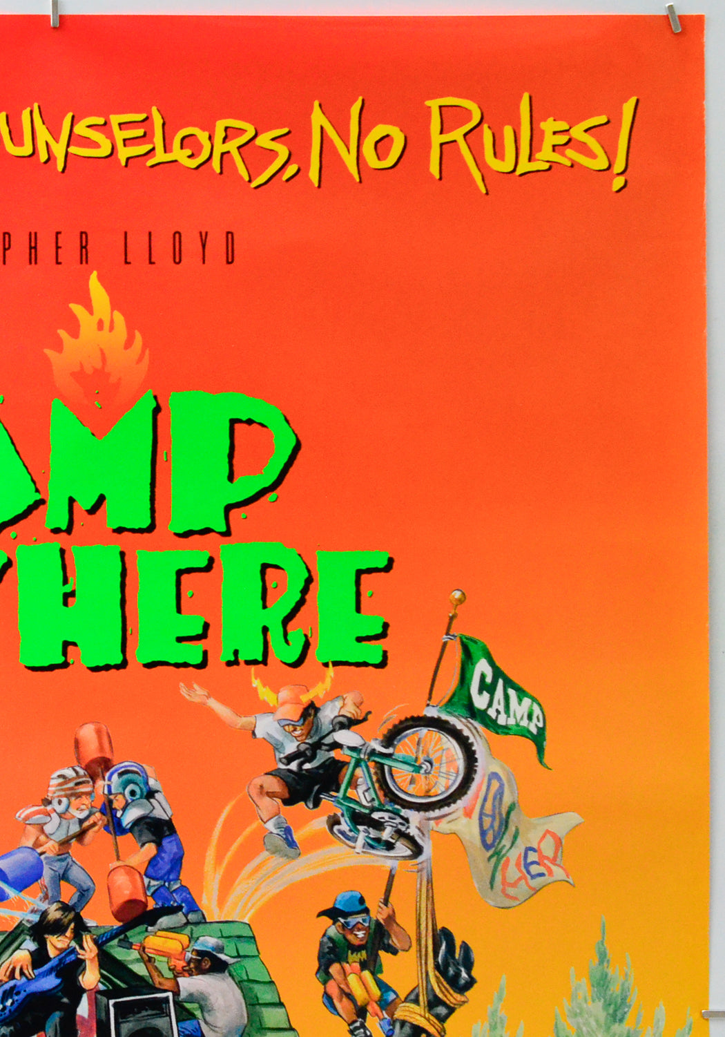 Camp Nowhere (Top Right) Cinema One Sheet Movie Poster 