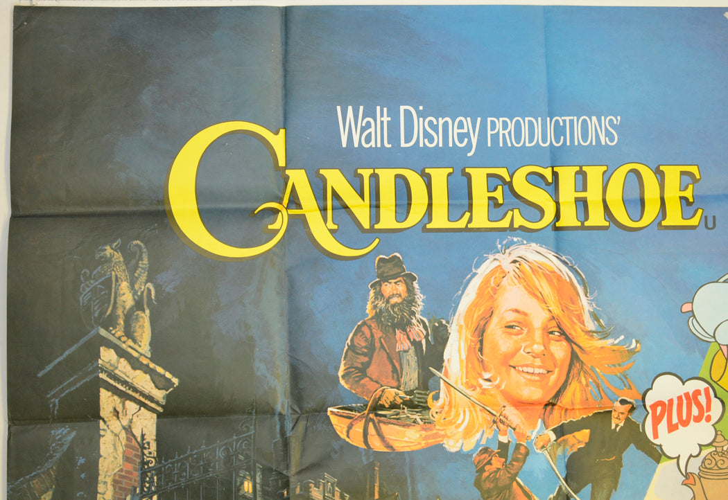 CANDLESHOE / ALICE IN WONDERLAND (Top Left) Cinema Quad Movie Poster 