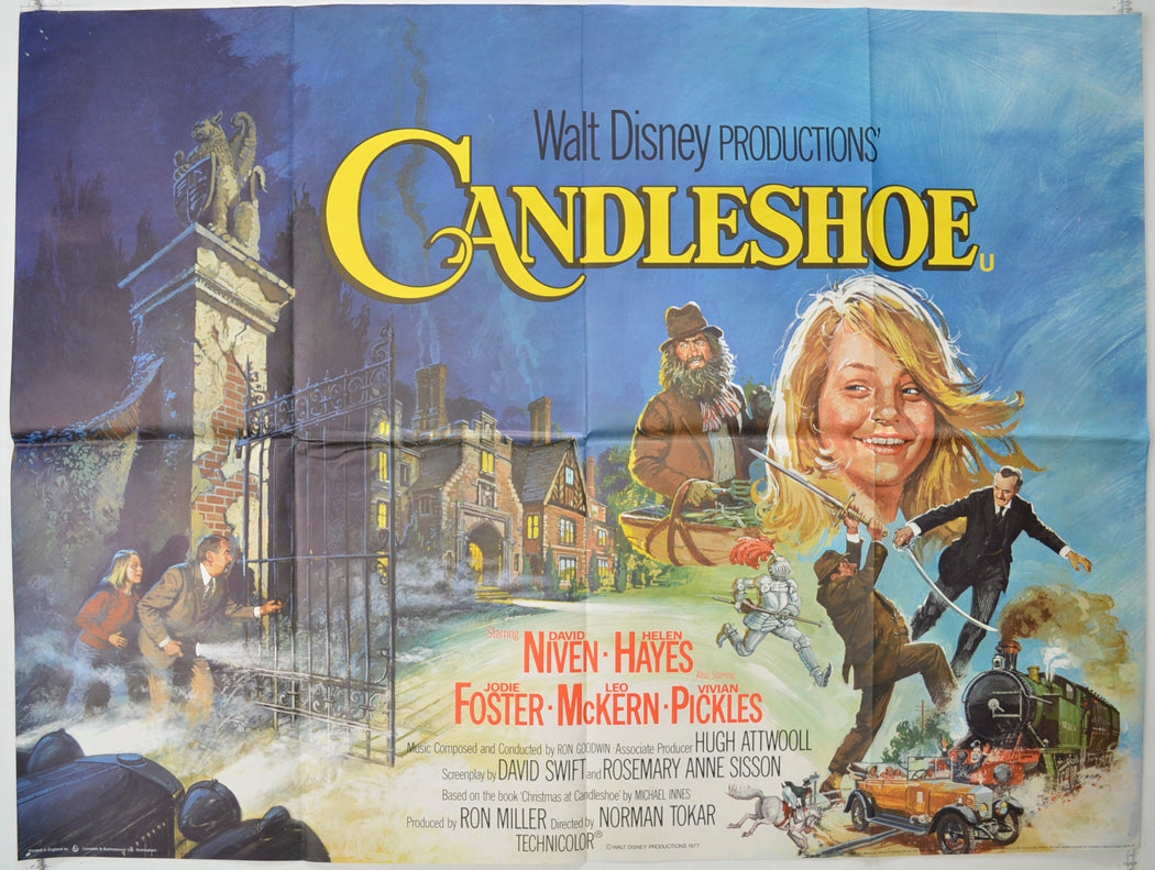 Candleshoe   Original Quad Poster - Film Poster - Movie Poster 