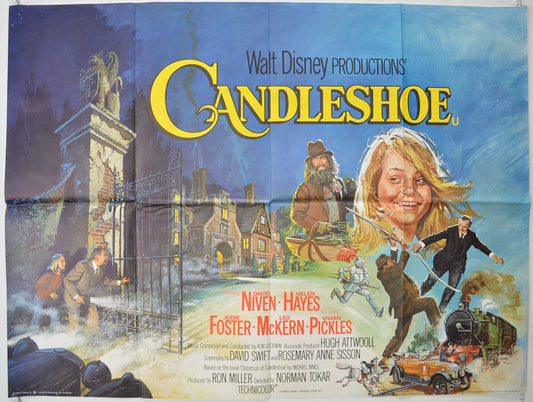 Candleshoe   Original Quad Poster - Film Poster - Movie Poster 