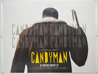 Candyman (Teaser / Advance Version) Original Quad Poster - Film Poster - Movie Poster