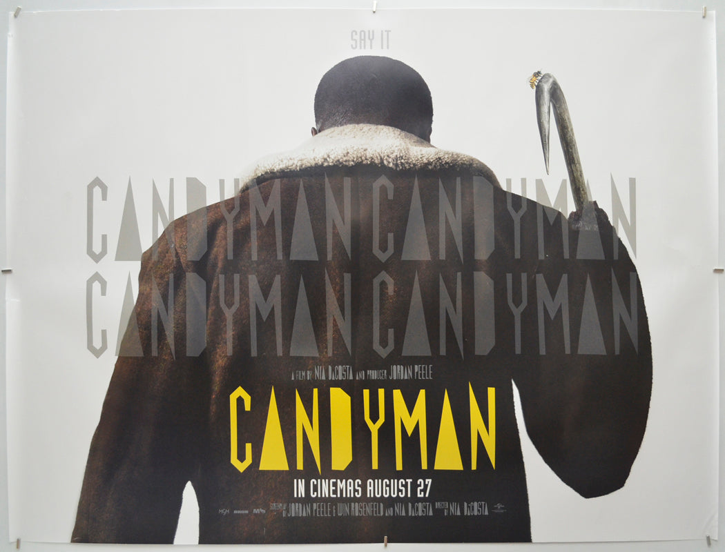 Candyman (Teaser / Advance Version) Original Quad Poster - Film Poster - Movie Poster