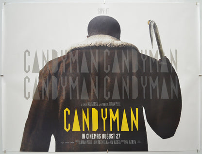 Candyman (Teaser / Advance Version) Original Quad Poster - Film Poster - Movie Poster