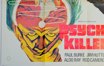 CANNIBAL / PSYCHIC KILLER (Bottom Left) Cinema Quad Movie Poster 