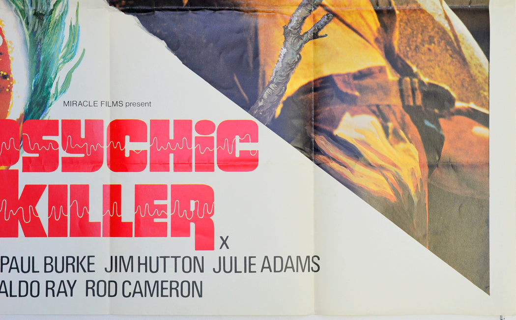 CANNIBAL / PSYCHIC KILLER (Bottom Right) Cinema Quad Movie Poster 