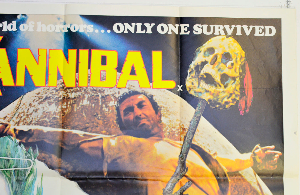 CANNIBAL / PSYCHIC KILLER (Top Right) Cinema Quad Movie Poster 