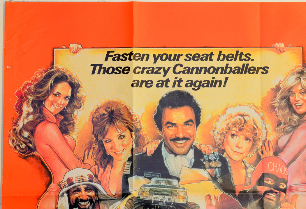 CANNONBALL RUN II (Top Left) Cinema Quad Movie Poster 