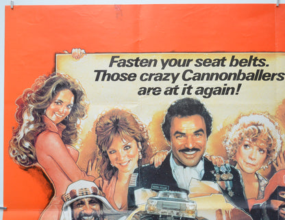 THE CANNONBALL RUN II (Top Left) Cinema Quad Movie Poster 