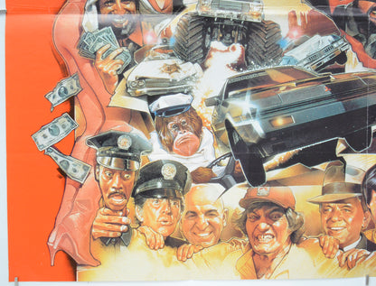 THE CANNONBALL RUN II (Bottom Left) Cinema Quad Movie Poster 