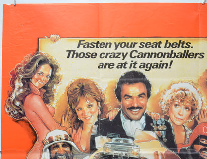 THE CANNONBALL RUN II (Top Left) Cinema Quad Movie Poster 