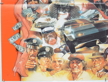 THE CANNONBALL RUN II (Bottom Left) Cinema Quad Movie Poster 