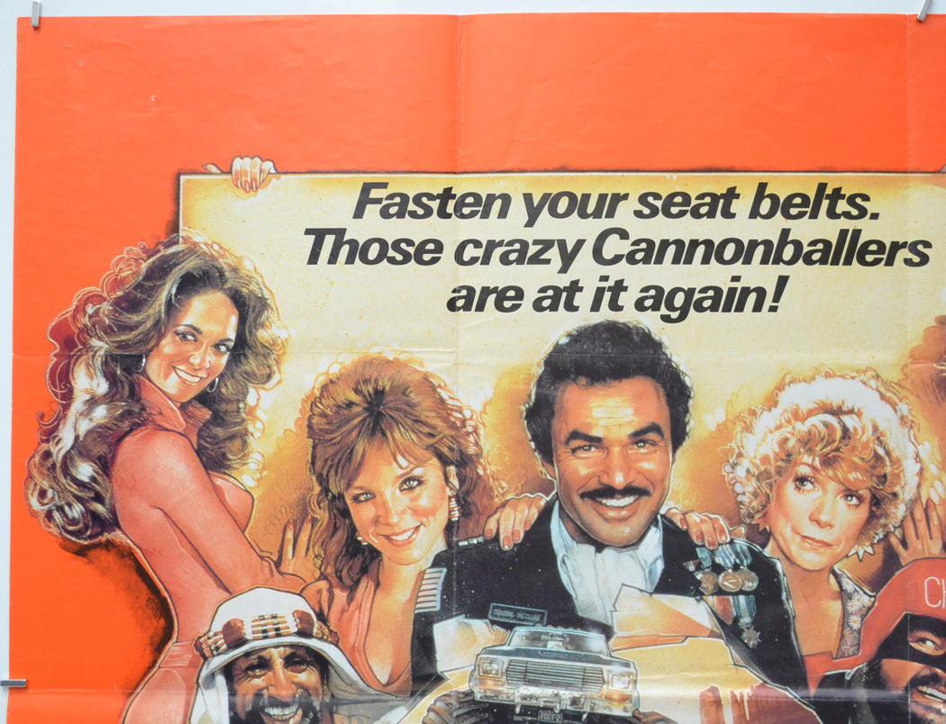 THE CANNONBALL RUN II (Top Left) Cinema Quad Movie Poster 