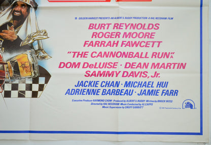 THE CANNONBALL RUN (Bottom Right) Cinema Quad Movie Poster 