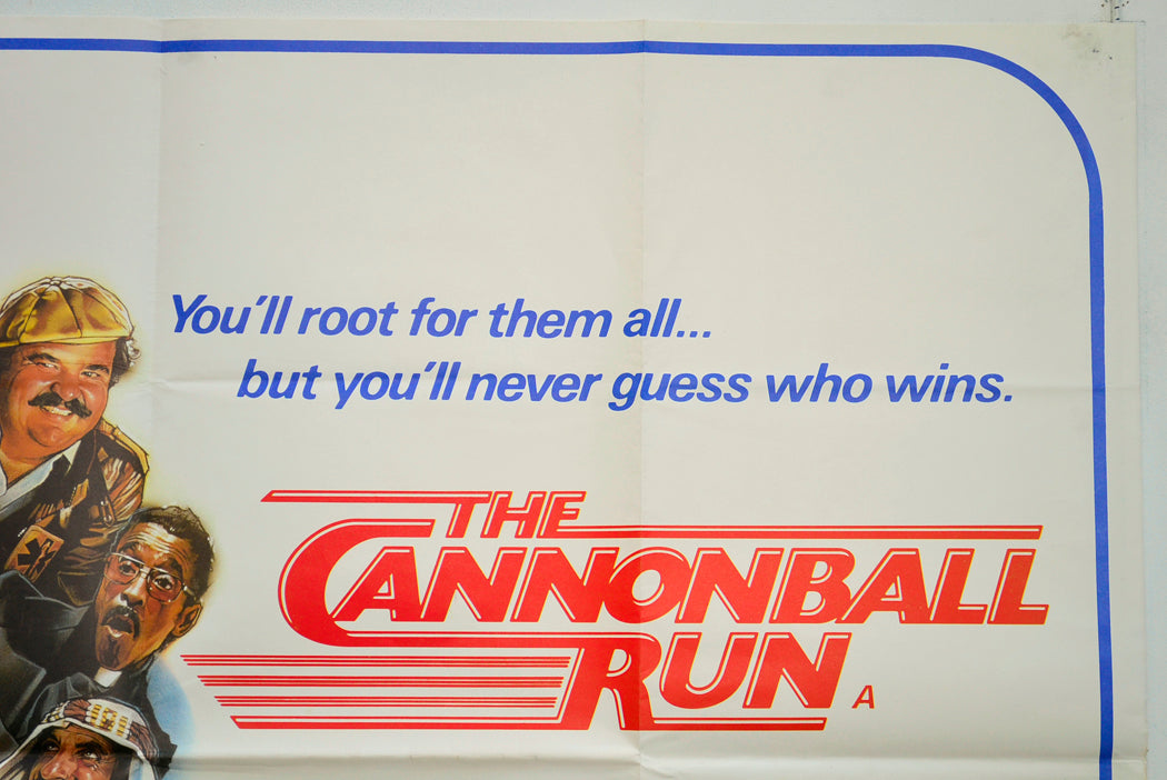 THE CANNONBALL RUN (Top Right) Cinema Quad Movie Poster 