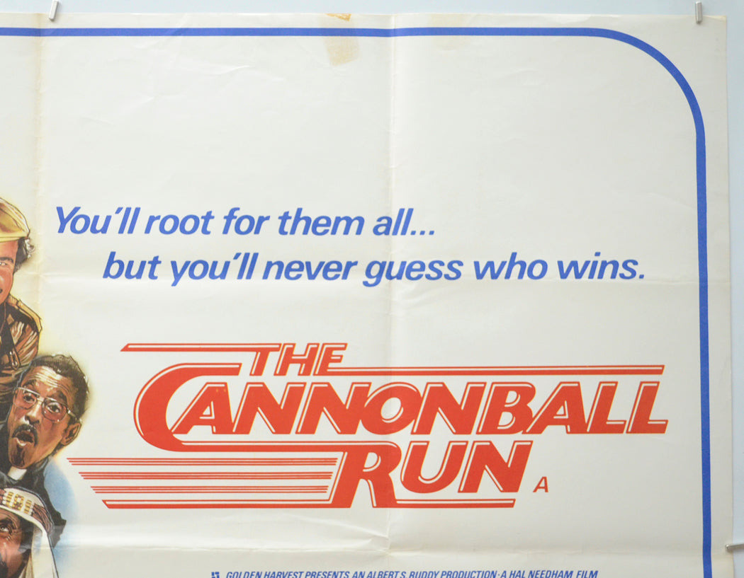 THE CANNONBALL RUN (Top Right) Cinema Quad Movie Poster 