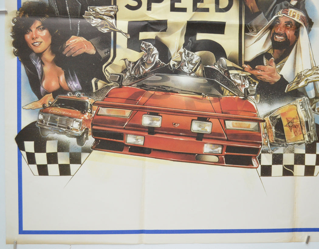 THE CANNONBALL RUN (Bottom Left) Cinema Quad Movie Poster 