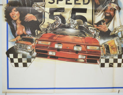 THE CANNONBALL RUN (Bottom Left) Cinema Quad Movie Poster 