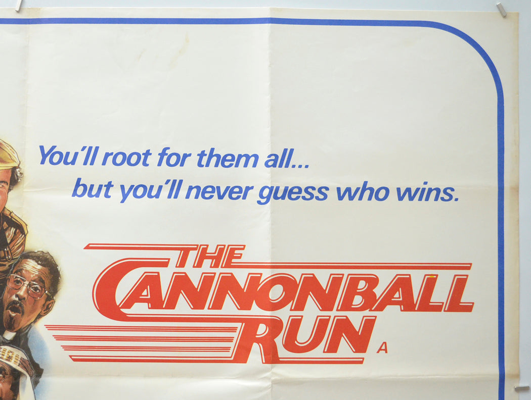 THE CANNONBALL RUN (Top Right) Cinema Quad Movie Poster 