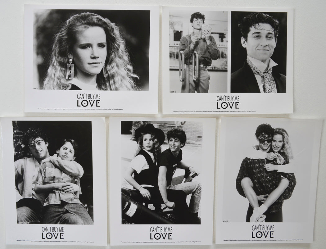 Can't Buy Me Love  5 Original Black And White Press Stills 