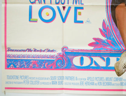 CAN’T BUY ME LOVE (Bottom Left) Cinema Quad Movie Poster 