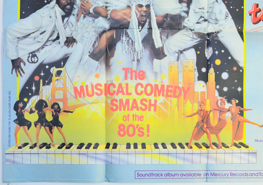 CAN’T STOP THE MUSIC (Bottom Left) Cinema Quad Movie Poster 