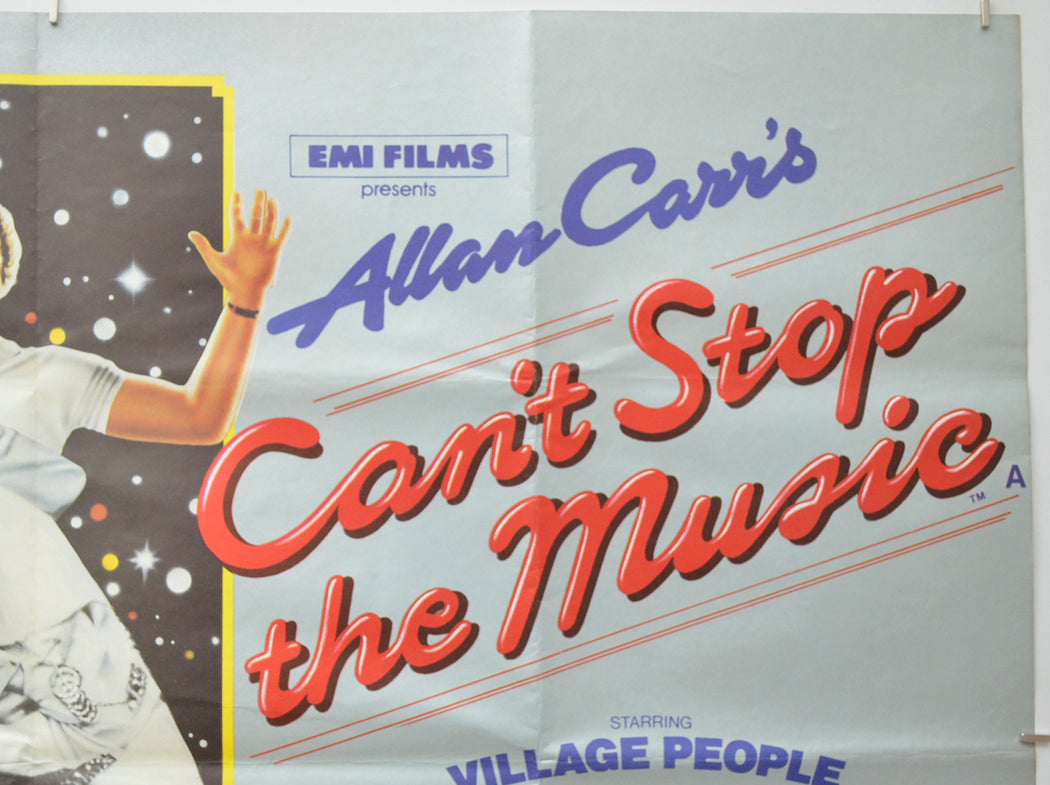 CAN’T STOP THE MUSIC (Top Right) Cinema Quad Movie Poster 