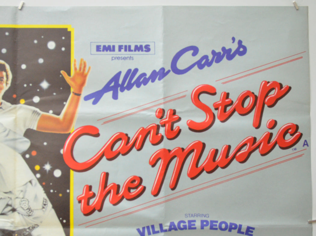 CAN’T STOP THE MUSIC (Top Right) Cinema Quad Movie Poster 