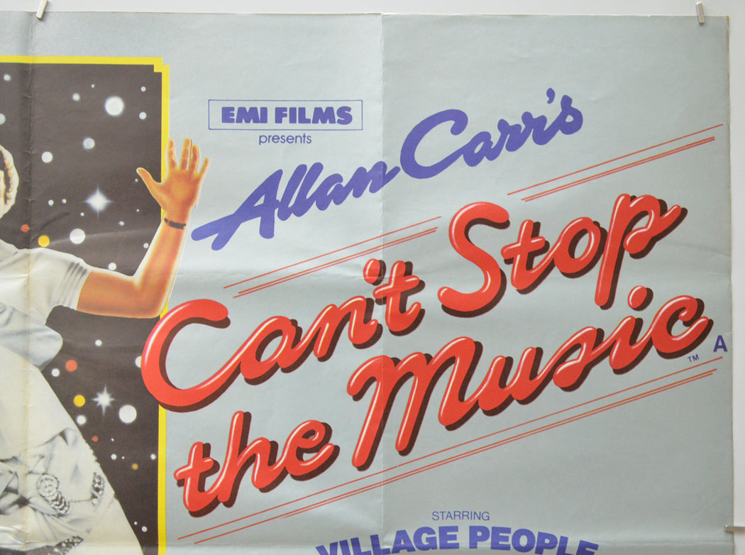 CAN’T STOP THE MUSIC (Top Right) Cinema Quad Movie Poster 