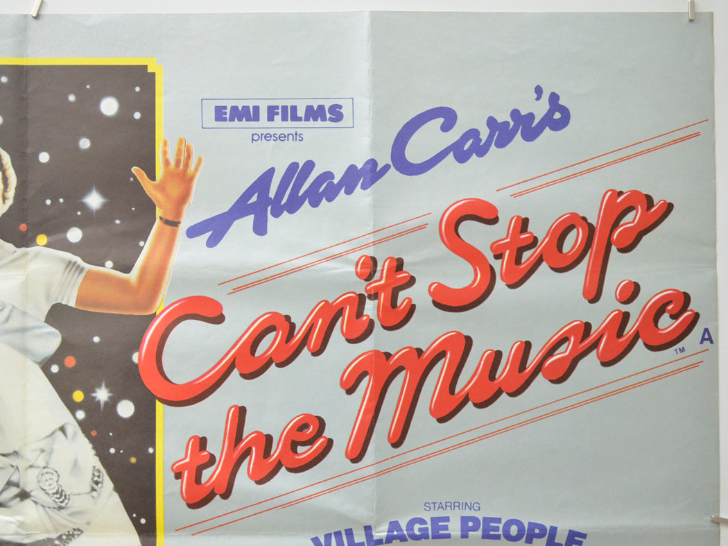 CAN’T STOP THE MUSIC (Top Right) Cinema Quad Movie Poster 