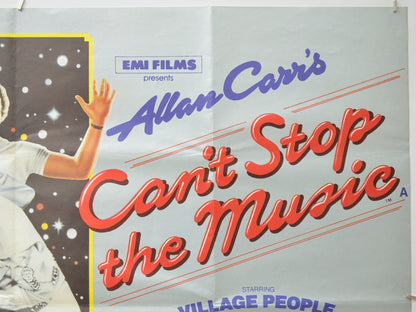 CAN’T STOP THE MUSIC (Top Right) Cinema Quad Movie Poster 