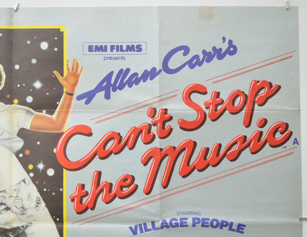 CAN’T STOP THE MUSIC (Top Right) Cinema Quad Movie Poster 