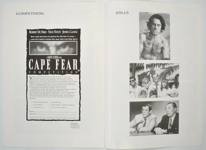 CAPE FEAR Cinema Exhibitors Campaign Pressbook - INSIDE 