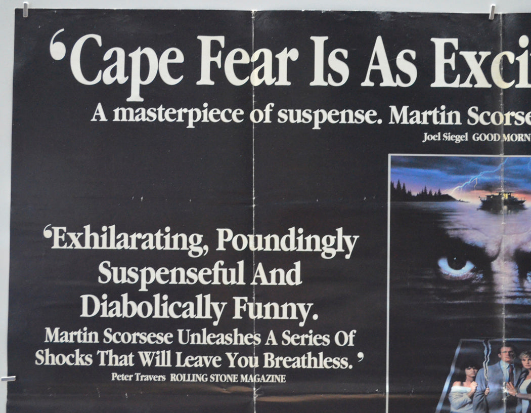 CAPE FEAR (Top Left) Cinema Quad Movie Poster 