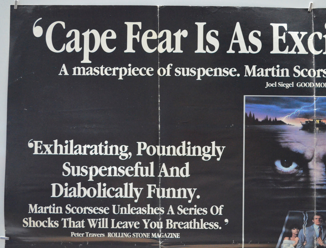 CAPE FEAR (Top Left) Cinema Quad Movie Poster 